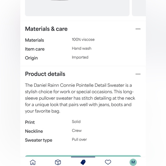 Women's Daniel Rainn Dark Pink Sweater - Picture 8 of 8